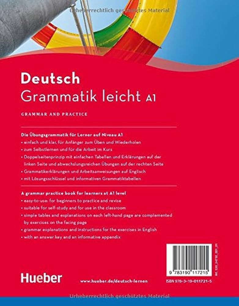 GRAMMATIK LEICHT A1 GRAMMAR AND PRACTICE