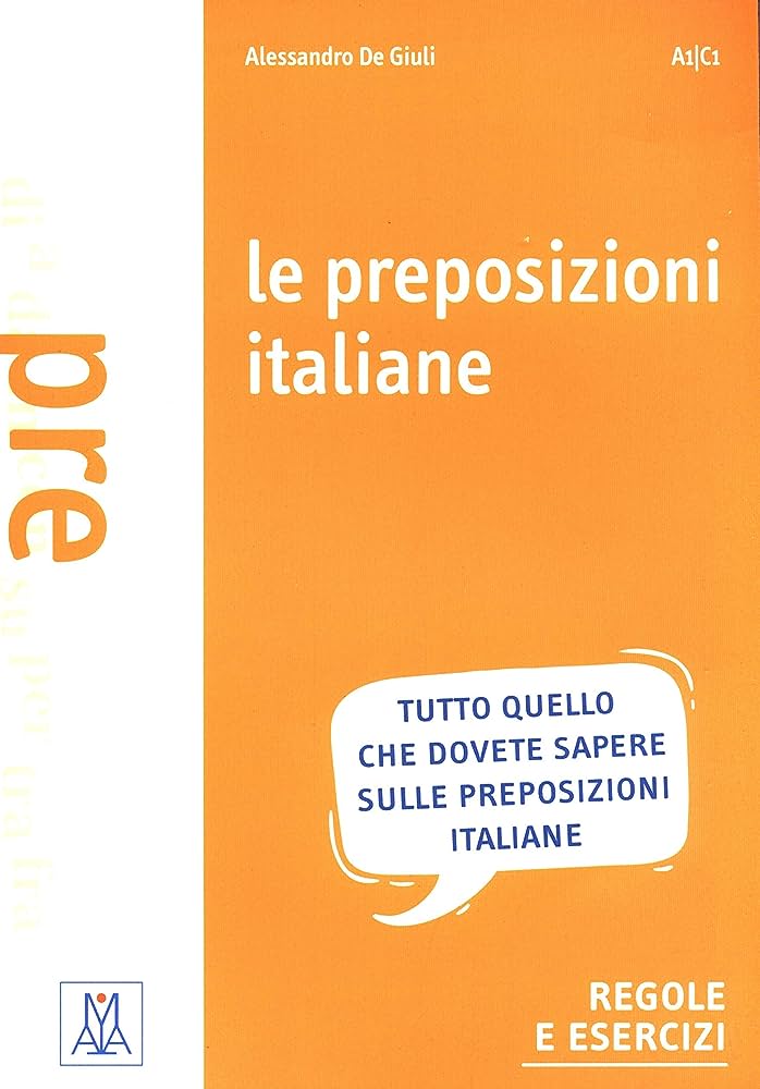 LE PREPOSIZIONI ITALIANE (LIBRO)