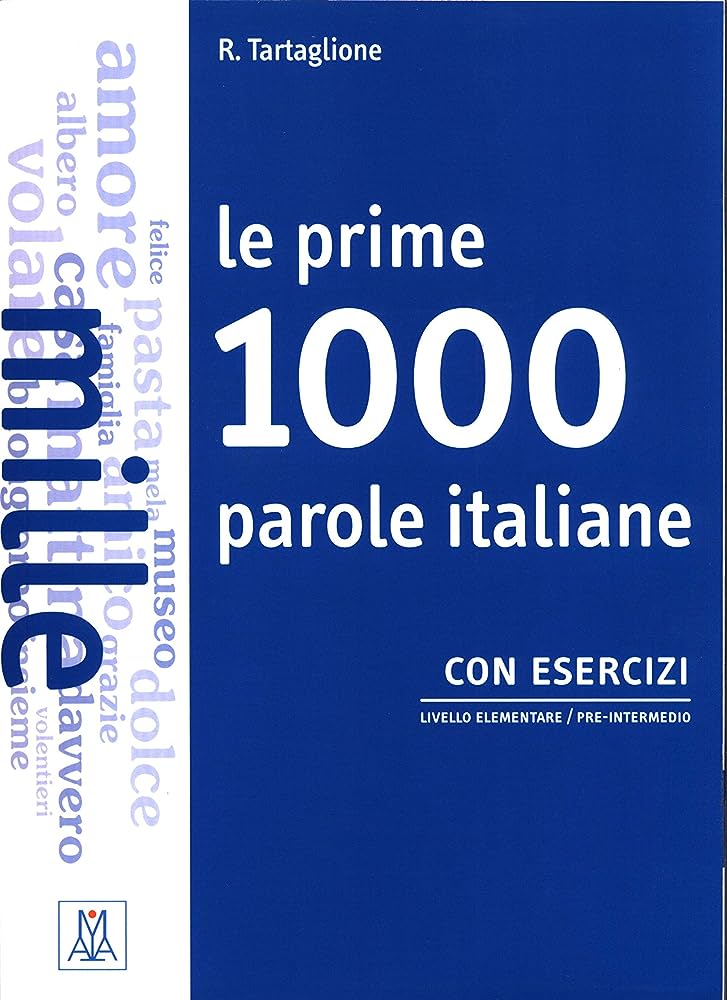 LE PRIME 1000 PAROLE ITALIANE CON ESERCI