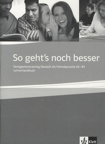 SO GEHT'S NOCH BESSER, LEHRERHANDBUCH