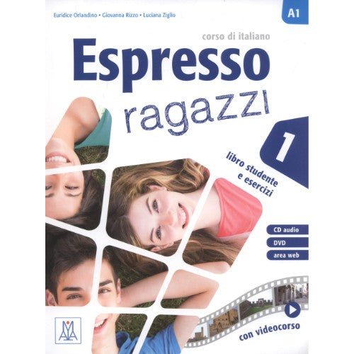 ESPRESSO RAGAZZI 1 LIBRO +CD AUDIO MULTI