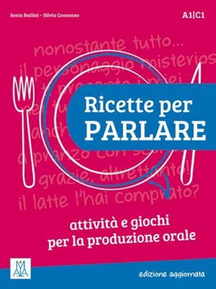 RICETTE PER PARLARE (LIBRO)