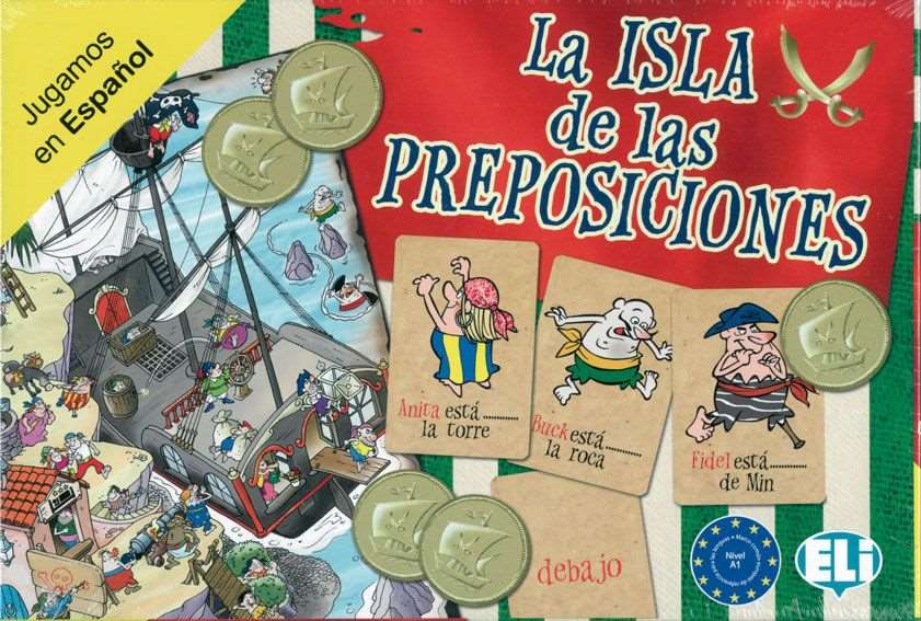 JUEGO LA ISLA DE LAS PREPOSICIONES, A1,