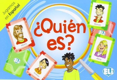 JUEGO QUIEN ES?, A2, ESPAÑOL, TARJETAS