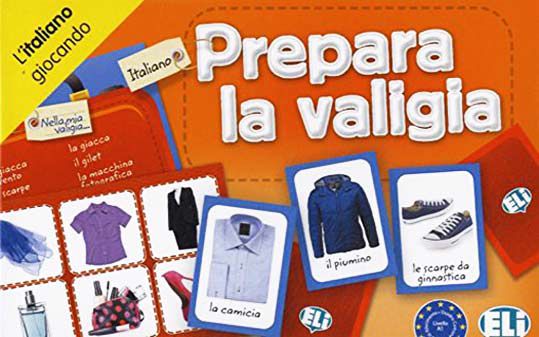 JUEGO PREPARA LA VALIGIA, A1, ITALIANO,
