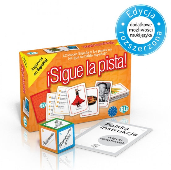 JUEGO SIGUE LA PISTA, A2, ESPAÑOL, TARJE