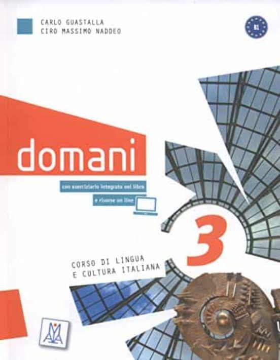 DOMANI 3 LIBRO DEL ALUMNO + DVD B1
