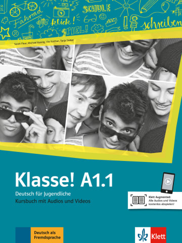 KLASSE A1.1 KURSBUCH MIT AUDIOS UND VIDE