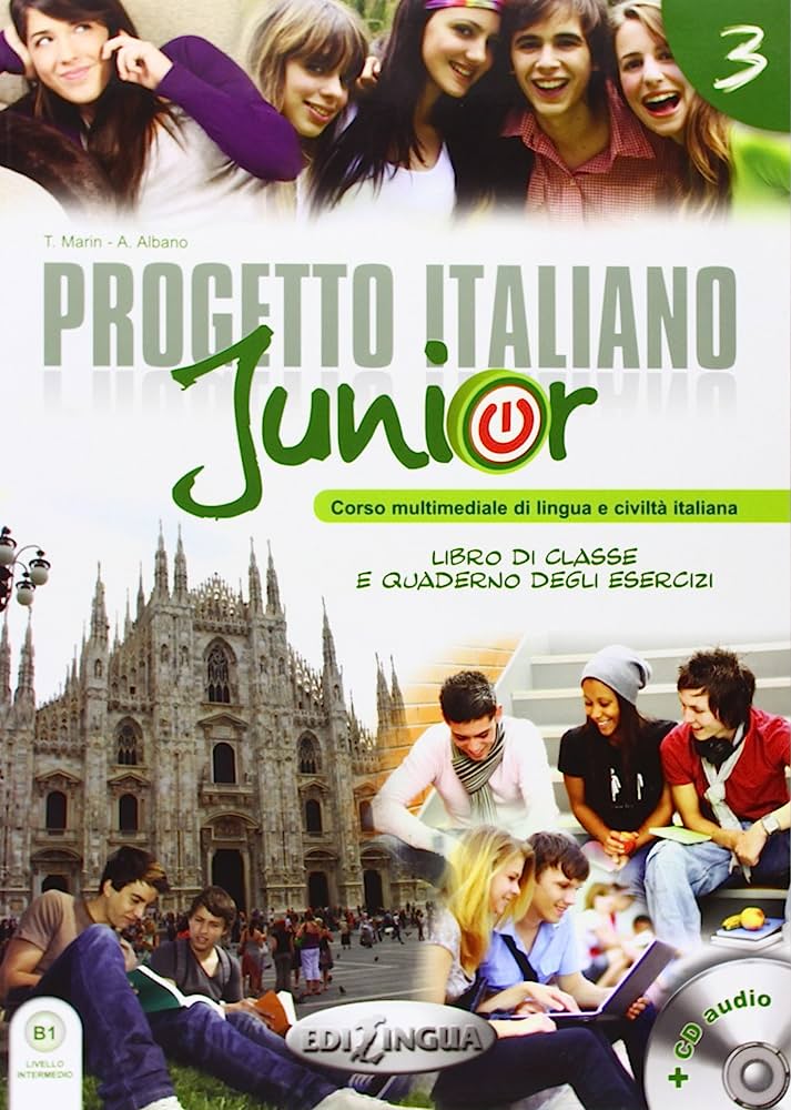 PROGETTO ITALIANO JUNIOR 3 LIBRO + CUADE