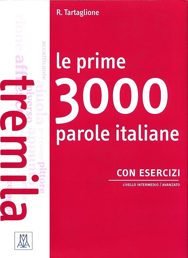 LE PRIME 3000 PAROLE ITALIANE CON ESERCI