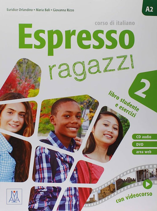 ESPRESSO RAGAZZI 2 LIBRO +CD AUDIO MULTI