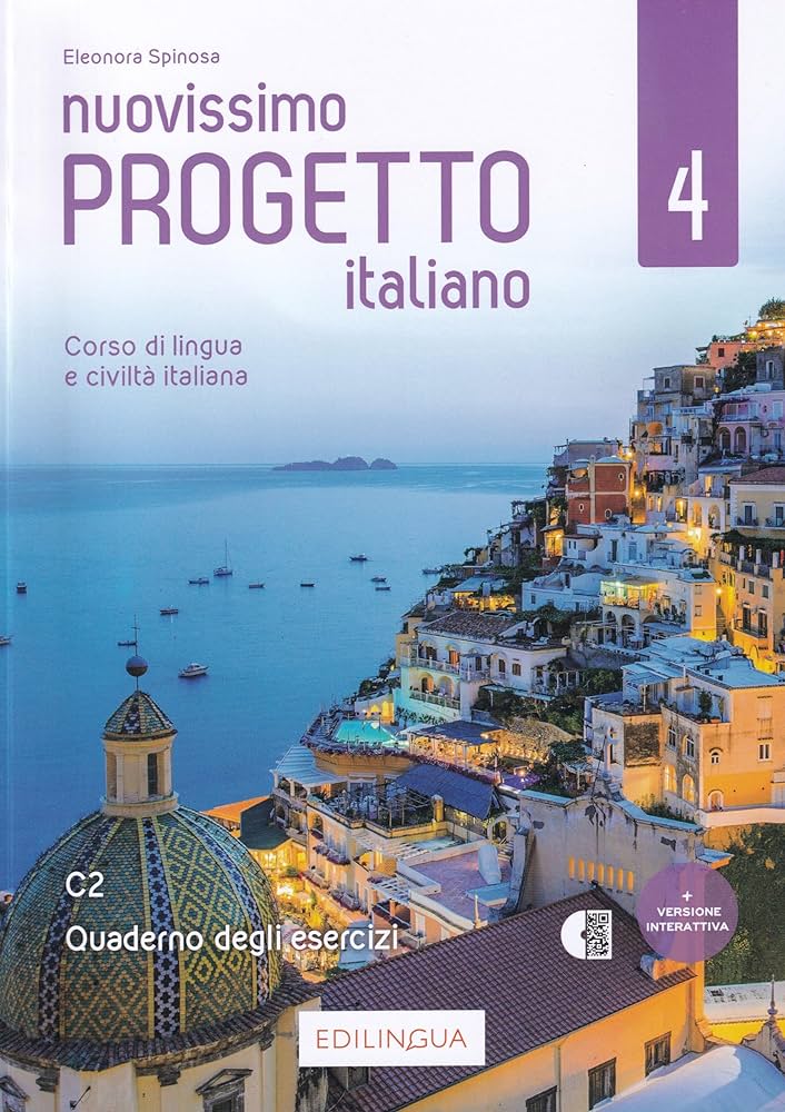 NUOVISSIMO PROGETTO ITALIANO 4 QUADERNO