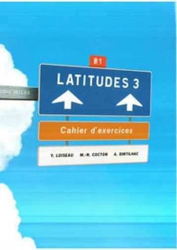 M LATITUDES 3 CAHIER+ 1 CDA