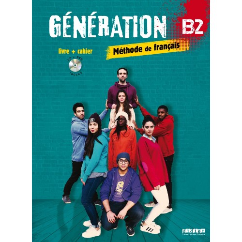 M GENERATION B2 LIVRE+CAHIER+CD+DVD