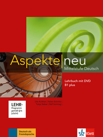 ASPEKTE NEU B1 PLUS, LEHRBUCH MIT DVD