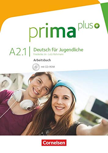 PRIMA PLUS A2/1, ARBEITSBUCH MIT DVD ROM